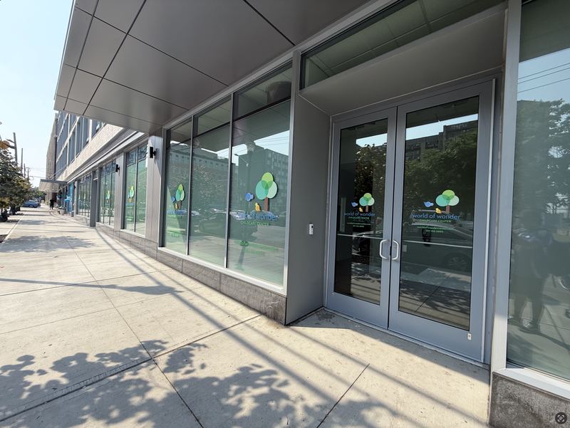 World of Wonder Johnston Ave entrance in Jersey City
