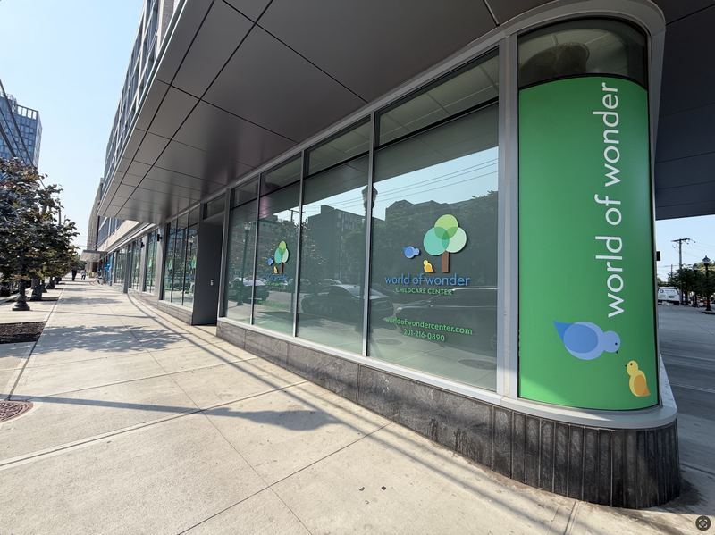 World of Wonder Jersey City branded signage