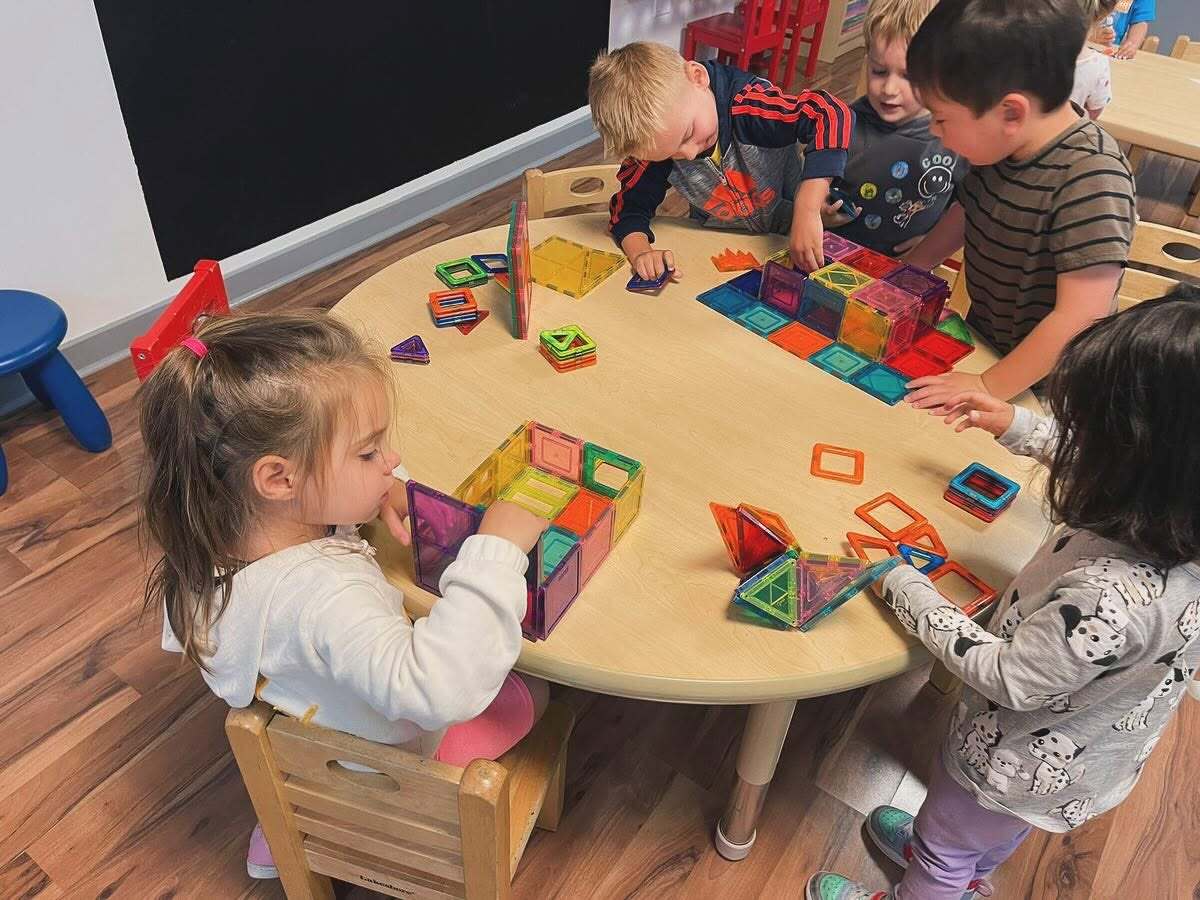 Toddler learning at World of Wonder daycare
